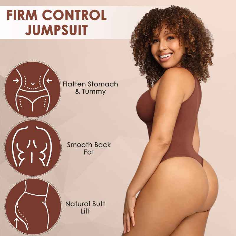 Body-shaping suit in one piece