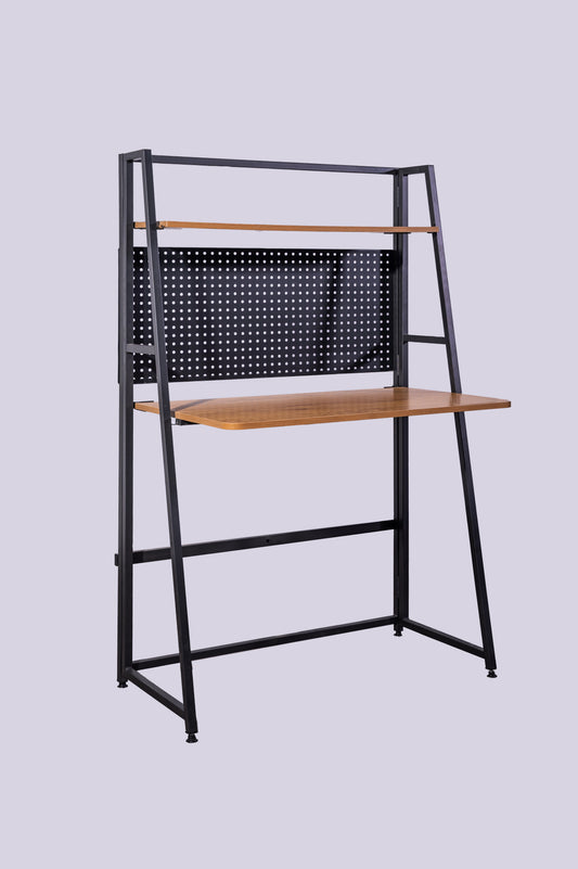 Garin desk with shelf Black Frame sue-e furniture
