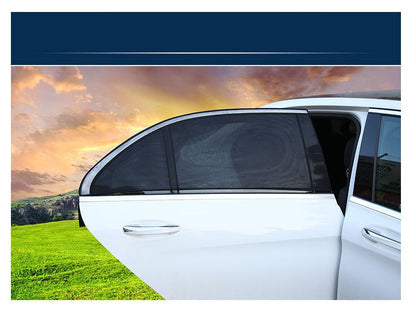 2*Car Side Rear Window Sun Visor Shade Mesh Cover Shield Sunshade UV Protector dealonline.co.nz