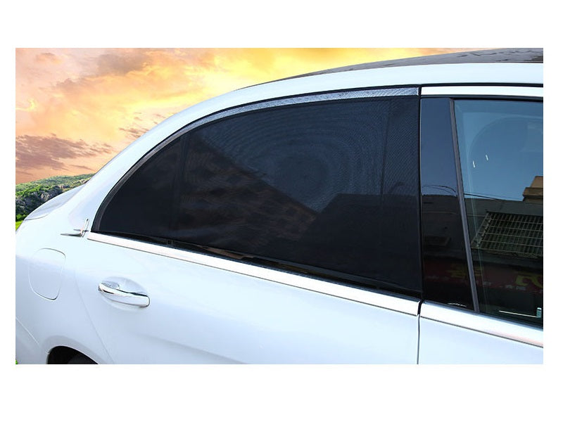 2*Car Side Rear Window Sun Visor Shade Mesh Cover Shield Sunshade UV Protector dealonline.co.nz