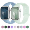 Silicone Replacement Strap for Apple Watch Series (38mm - 42mm) (available in 45 colours)