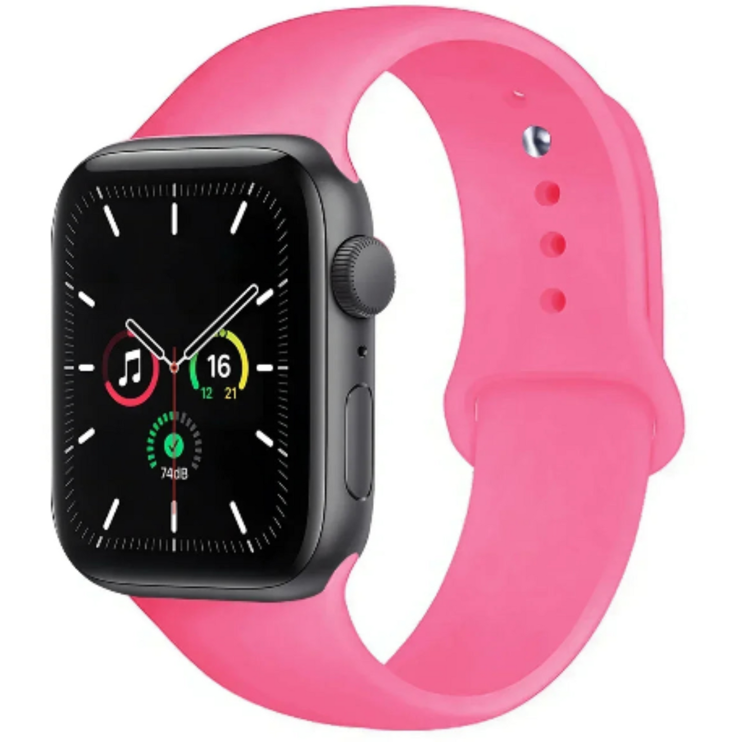 Silicone Strap for Apple Watch Series (42mm - 49mm) Habicare