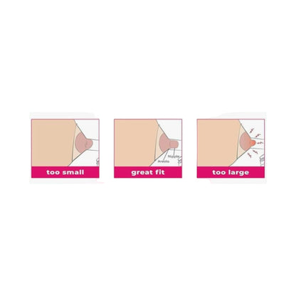 Nipple Measuring Card - Find Your Perfect Breast Pump Flange Size