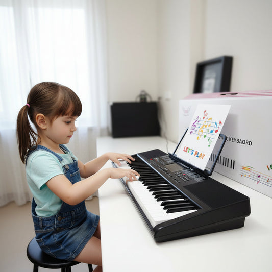 61-KEY MULTIMEDIA MUSICAL ELECTRONIC PIANO - PORTABLE ELECTRONIC PIANO dealonline.co.nz
