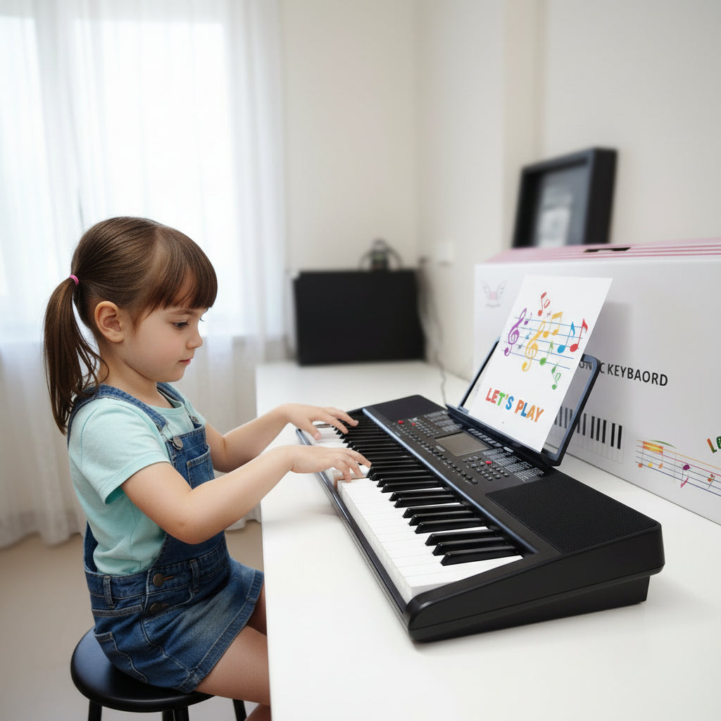 61-KEY MULTIMEDIA MUSICAL ELECTRONIC PIANO - PORTABLE ELECTRONIC PIANO dealonline.co.nz