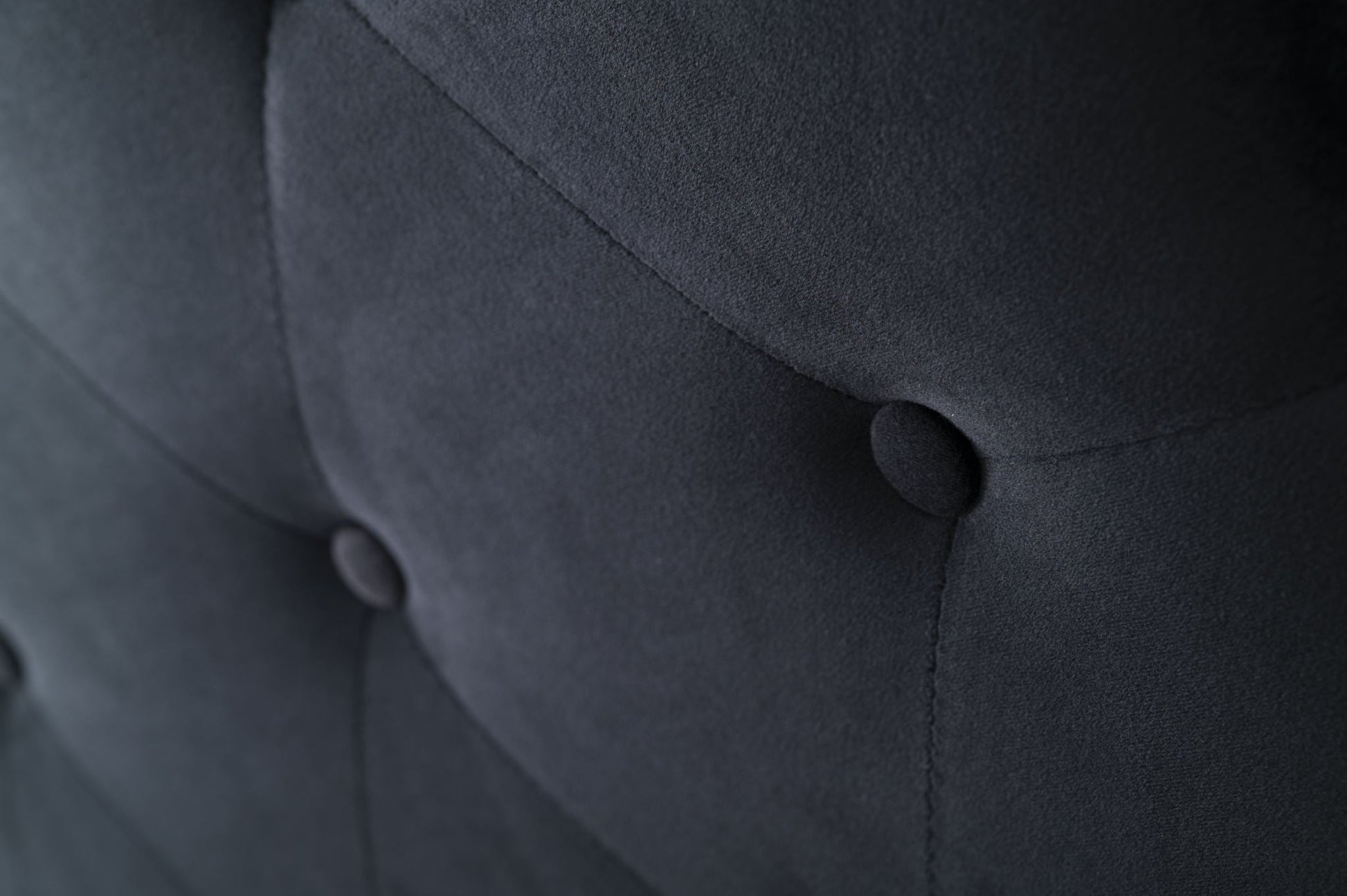 Fenland Headboard Black Velvet Single Size sue-e furniture