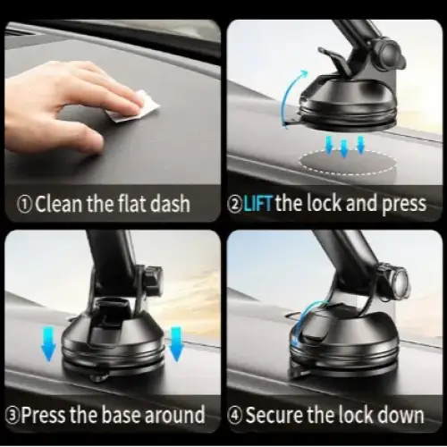 15W Wireless Car Charger Phone Holder Habicare