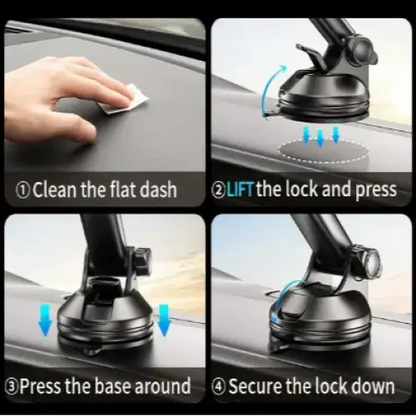 15W Wireless Car Charger Phone Holder Habicare