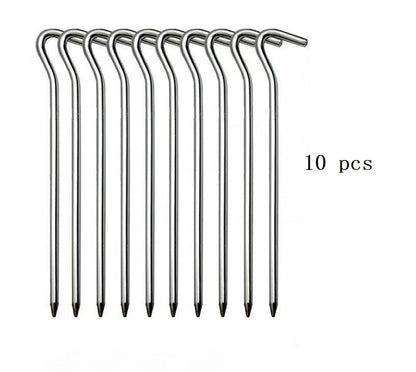 Camping Pegs – 10pcs Aluminium Alloy Tent Stakes ECOTREK
