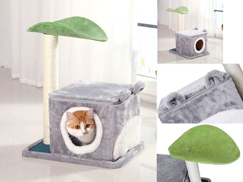 Cat Kitten Tree Scratching Post Climbing Activity Centre Sisal Bed Toy Scratcher dealonline.co.nz