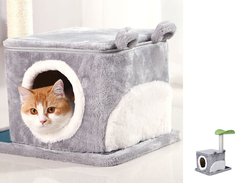 Cat Kitten Tree Scratching Post Climbing Activity Centre Sisal Bed Toy Scratcher dealonline.co.nz