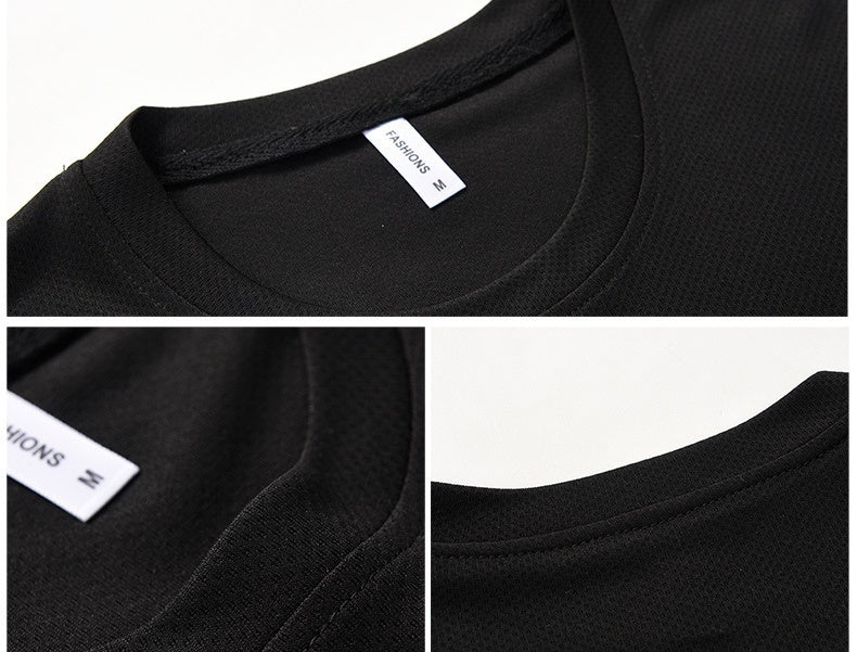 NZ-3XL-Mens 2 Piece Outfit Sport Set Short Sleeve Summer Leisure Short Thin Sets dealonline.co.nz