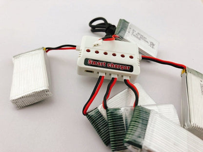 6 in 1 3.7V USB Charger for Drone dealonline.co.nz