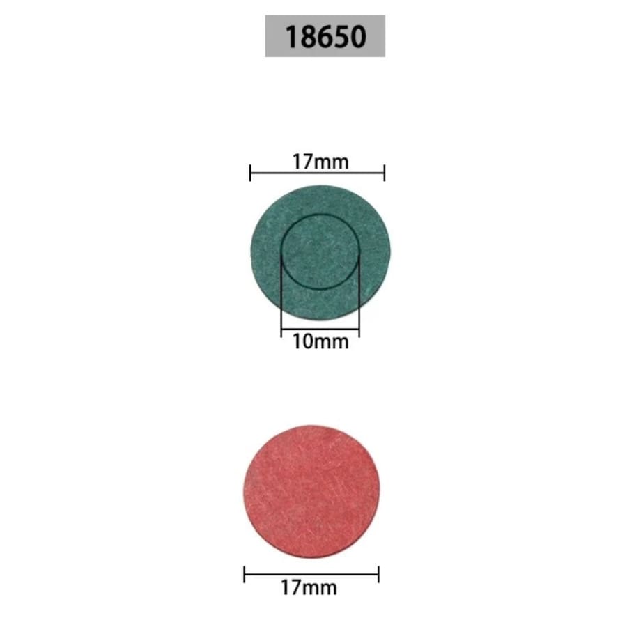 18650 Battery Terminal Gasket - 50pcs That Watch Shop