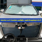 Large Silver Car Sunshade Foldable Double-Circle dealonline.co.nz