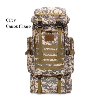 ECOTREK-80L Hiking & Camping Backpack – Waterproof & Durable ECOTREK
