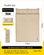 Self-Inflating Mattress – Double Size | Outdoor & Home Use ECOTREK