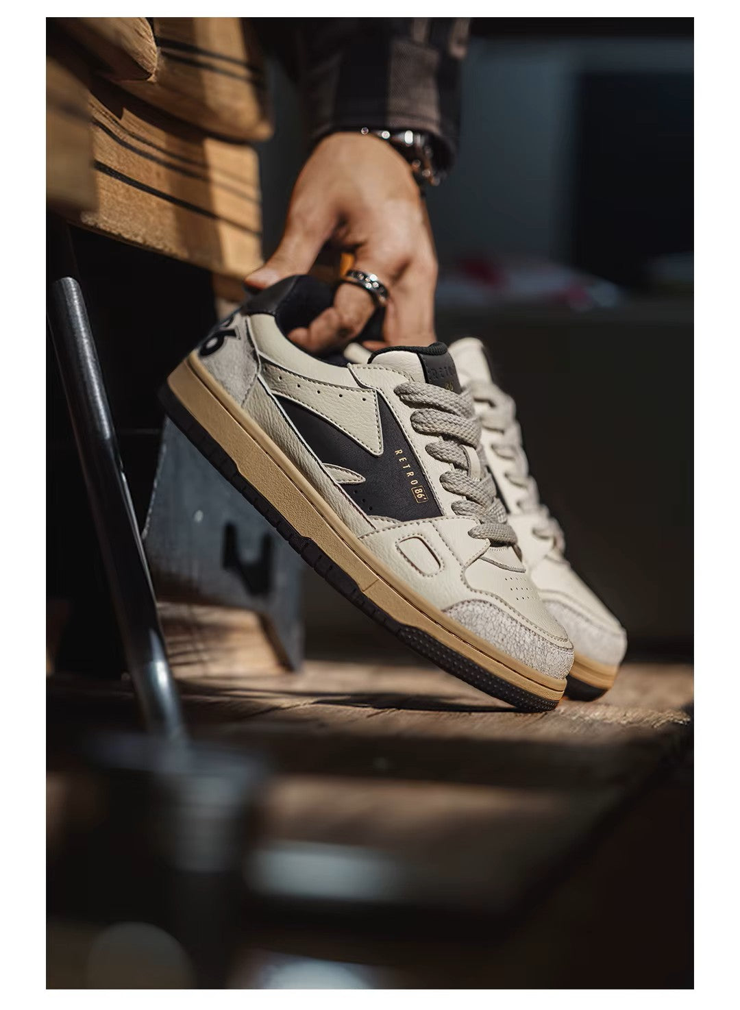 Street Archive Men's Vintage-Look Sneakers