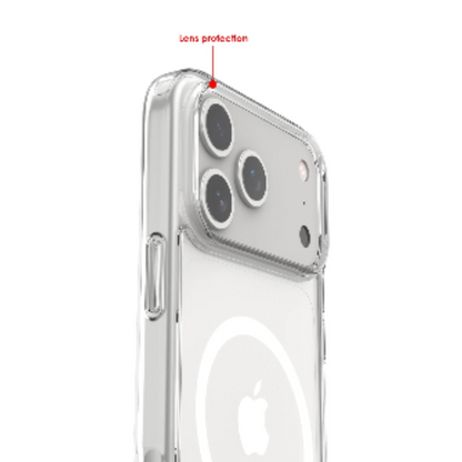 Shockproof Clear Wireless Charging Case for the iPhone 17 Series Habicare