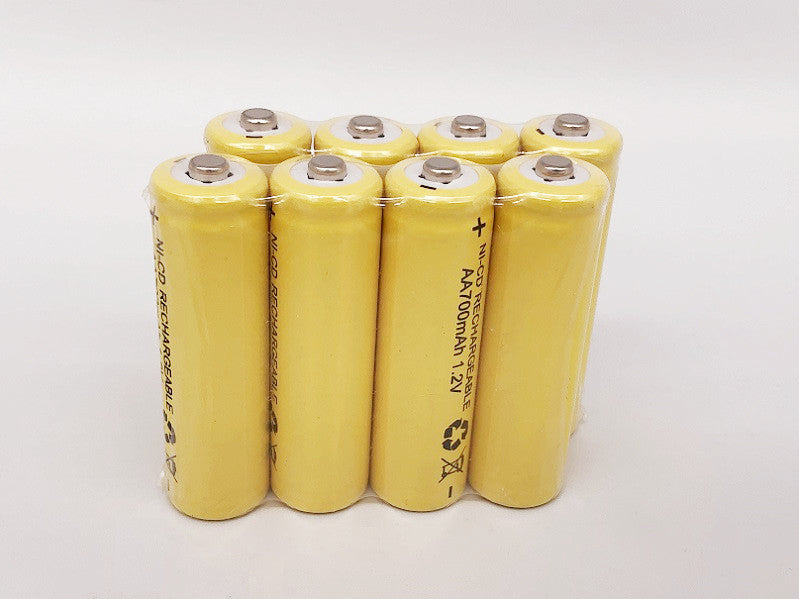 8Pcs 1.2V AA Rechargeable Battery 700mAh Rechargeable Ni-Cd Batteries dealonline.co.nz