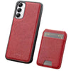 2-in-1 Leather Case for Samsung Series (Red)