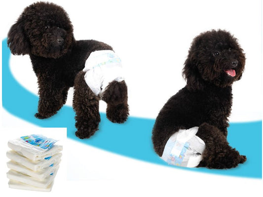 10PCS/PACK Diapers Puppy Disposable Nappy Female Dog Menstrual Sanitary Pants XL dealonline.co.nz