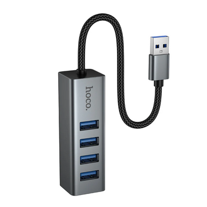 USB A to 4 Port USB 3.0 Expansion Hub 5Gbps (HB1B) techplus