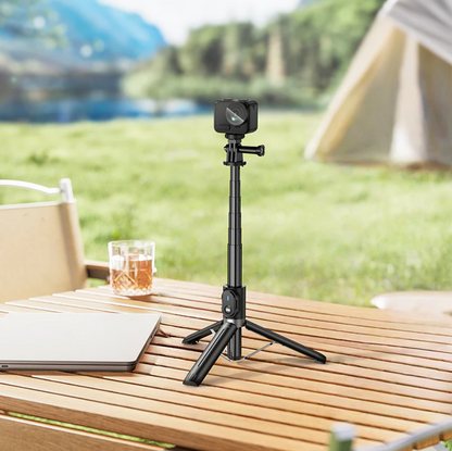 Bluetooth Selfie Stick Tripod 95cm with Remote (K101) techplus