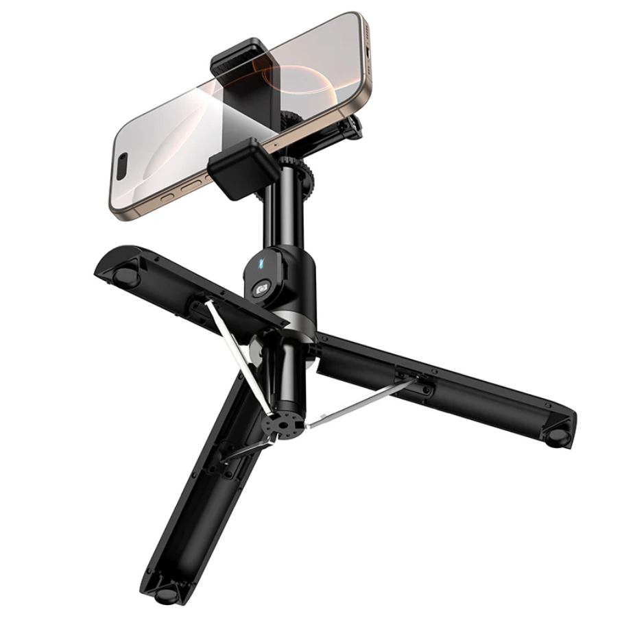 Bluetooth Selfie Stick Tripod 95cm with Remote (K101) techplus