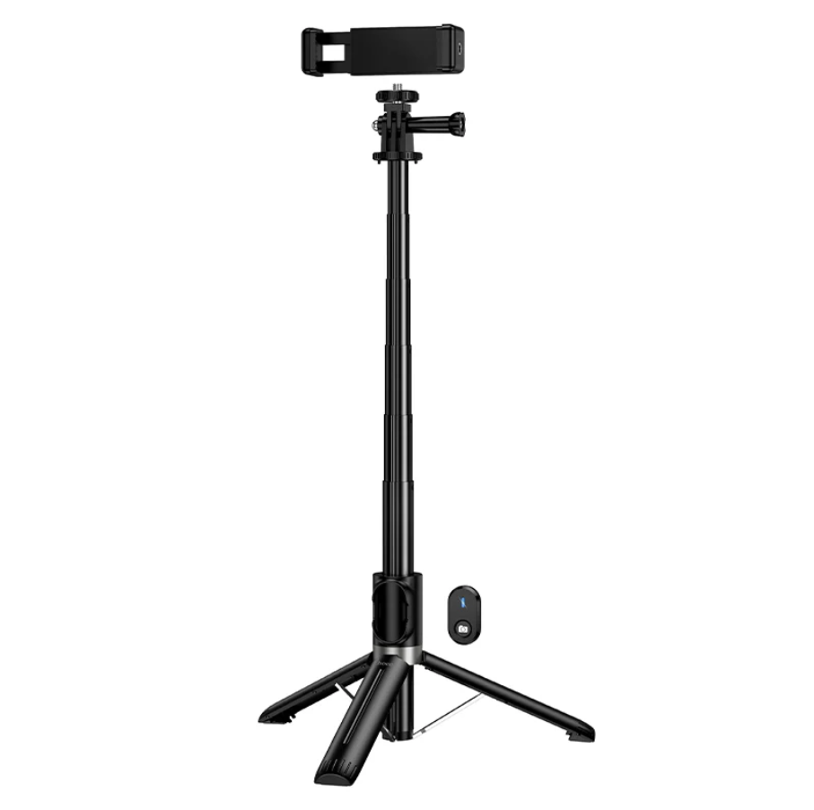 Bluetooth Selfie Stick Tripod 95cm with Remote (K101) techplus