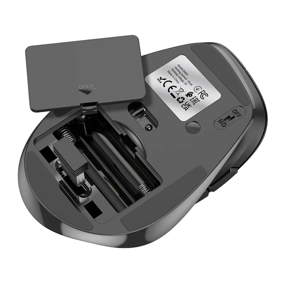 Wireless Mouse Bluetooth 2.4G Adjustable DPI (GM24) techplus