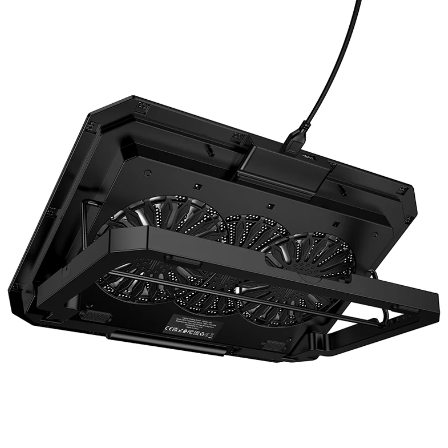 Laptop Stand with Cooling Fan Adjustable (GA4) techplus