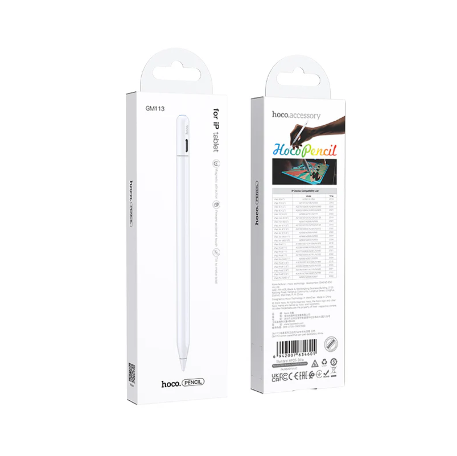 Hoco Smart Stylus Pen for iPad With Magnetic Palm Rejection (GM113) techplus