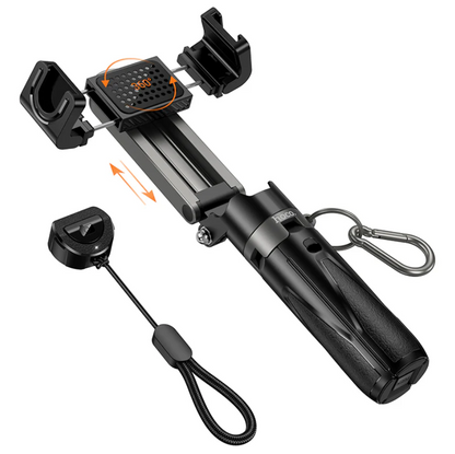 Hoco Mini Bluetooth Selfie Stick Tripod With Remote (K27) techplus