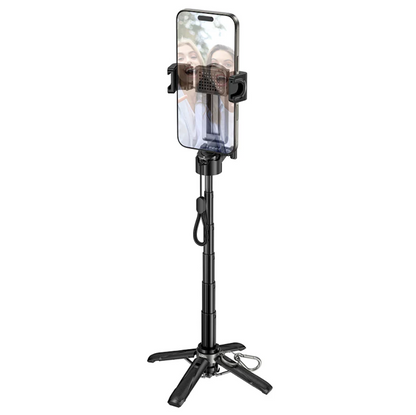 Hoco Mini Bluetooth Selfie Stick Tripod With Remote (K27) techplus