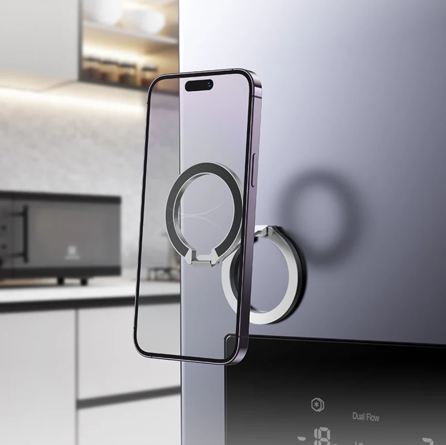 Hoco Magnetic Universal Phone Holder Foldable Dual Magnet Stand (DH24) techplus