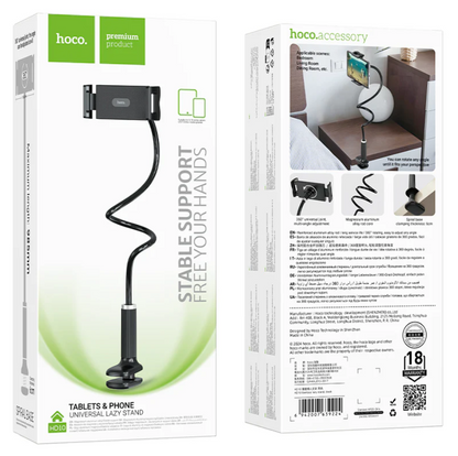 Hoco Universal Lazy Stand Phone Tablet Holder Flexible (HD10) techplus