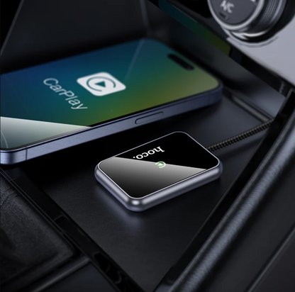 Hoco Wireless CarPlay Adapter USB-A USB-C Converter (HU1) techplus