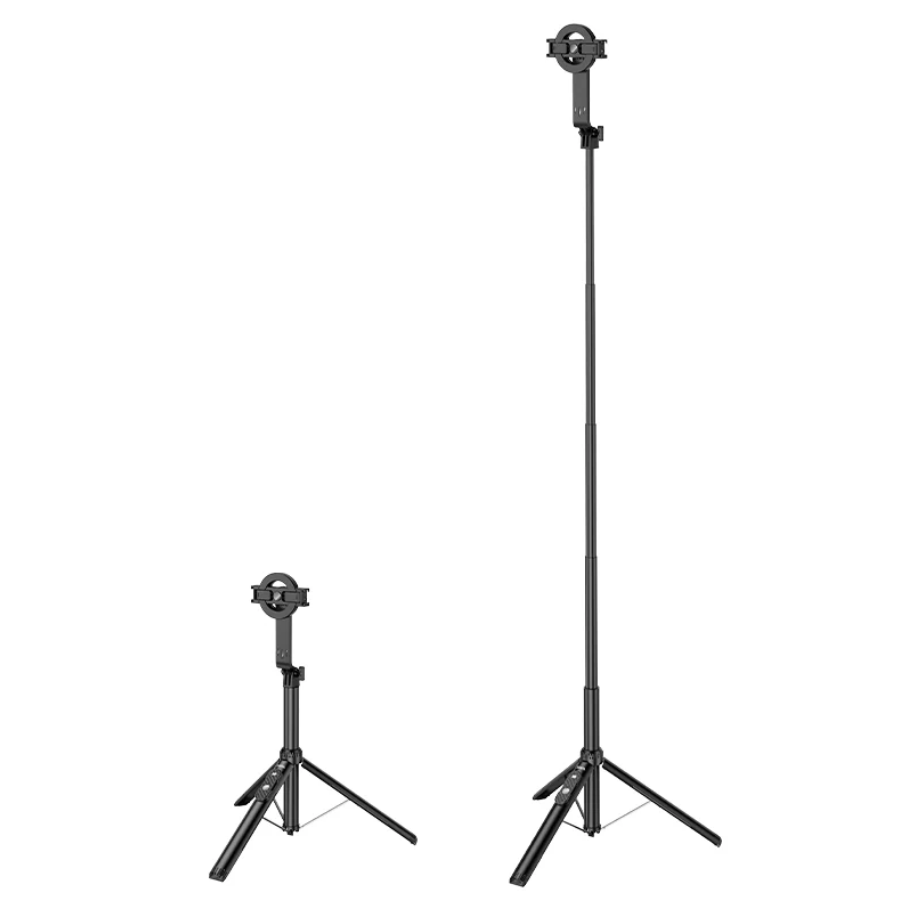Hoco Bluetooth Selfie Stick With 1.5m Tripod Magnetic Phone Holder (K25) techplus