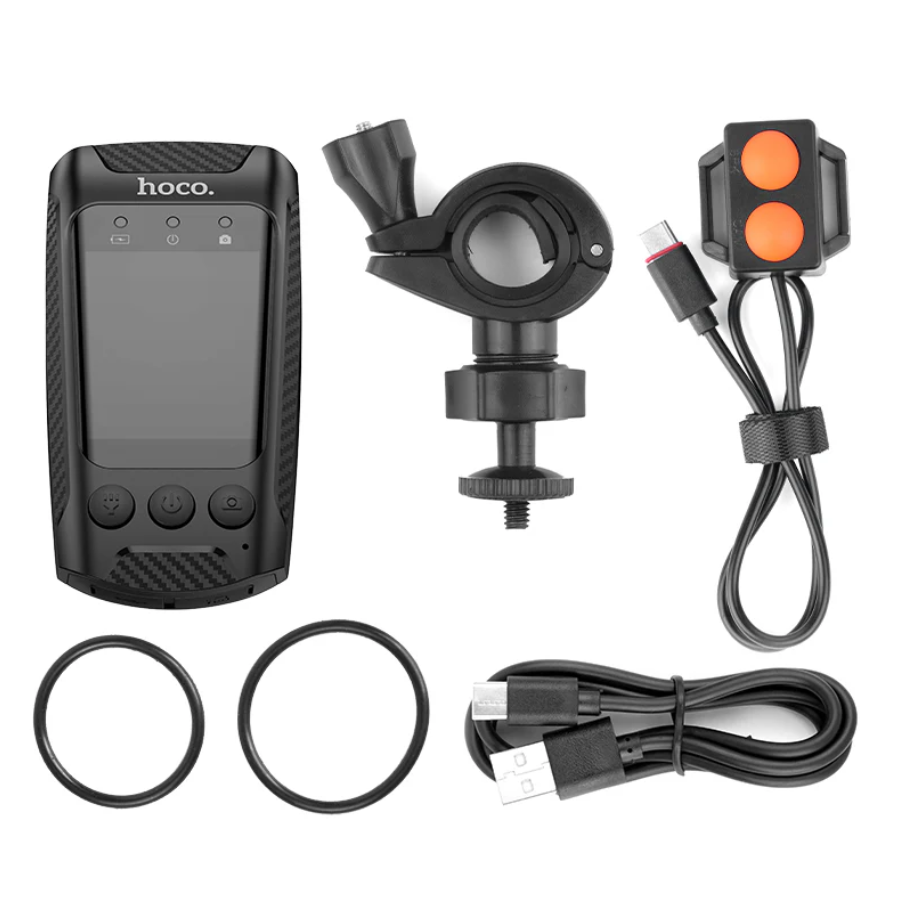 Hoco 4K Bike Dash Cam 2160P 60FPS Waterproof Camera (DV104) techplus