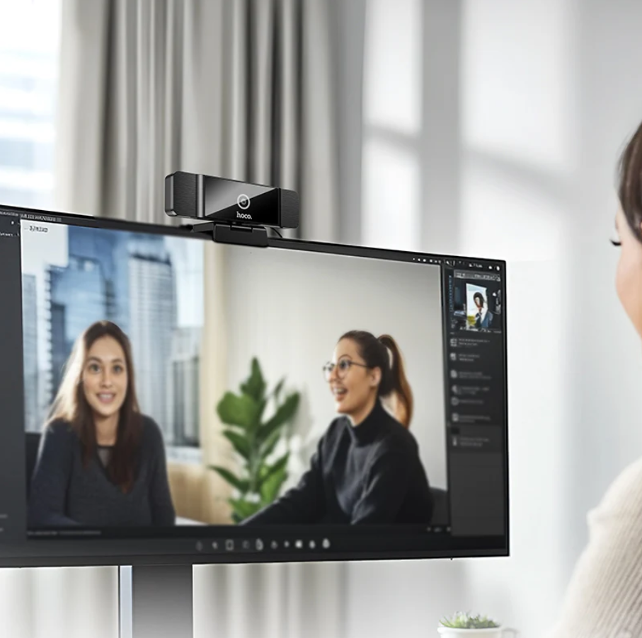 Hoco HD Computer Camera 1080P 30FPS Webcam (D100) techplus