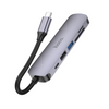 Hoco PD 100W USB-C Multi Function 6 in 1 Adapter Hub (HB28)