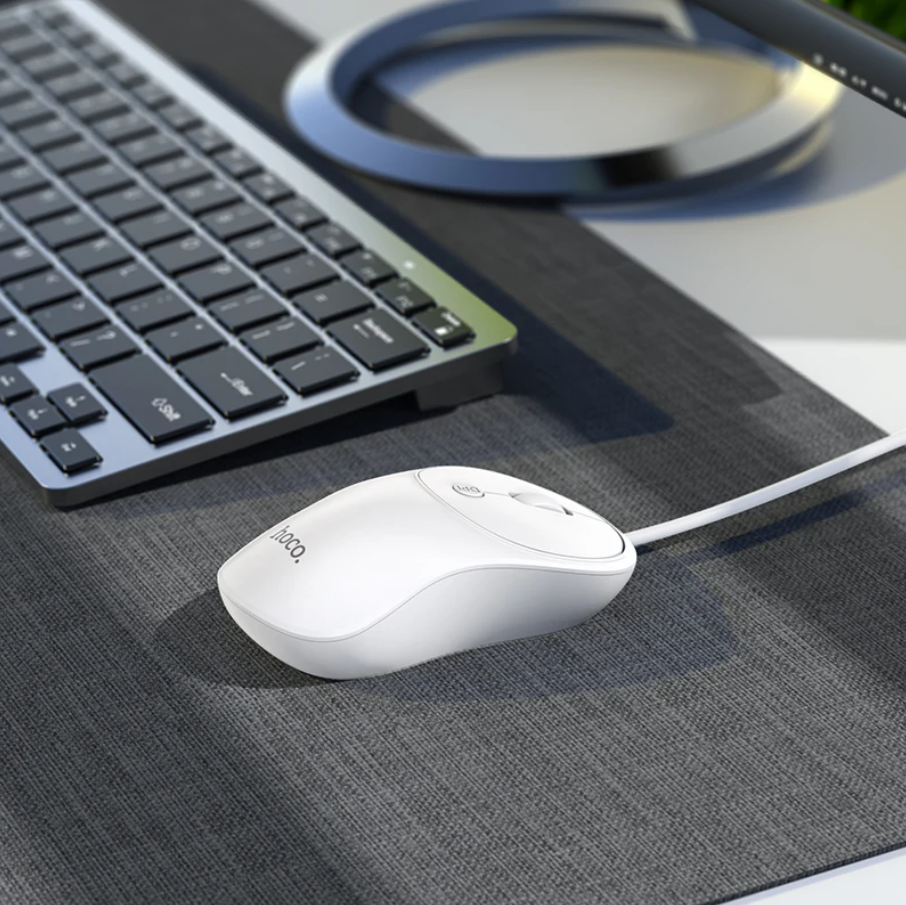 Hoco Wired USB Mouse Ergonomic (GM13) techplus