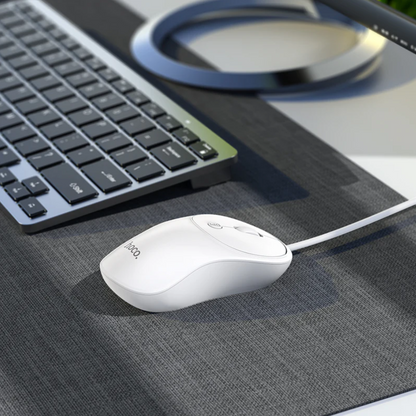 Hoco Wired USB Mouse Ergonomic (GM13) techplus