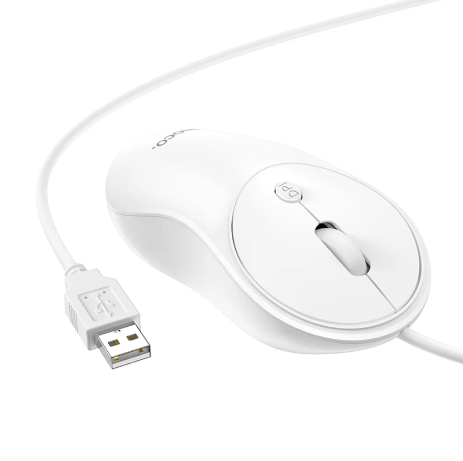 Hoco Wired USB Mouse Ergonomic (GM13) techplus