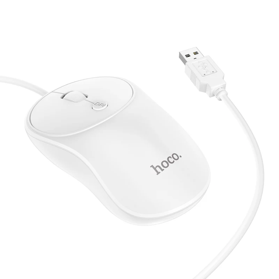 Hoco Wired USB Mouse Ergonomic (GM13) techplus