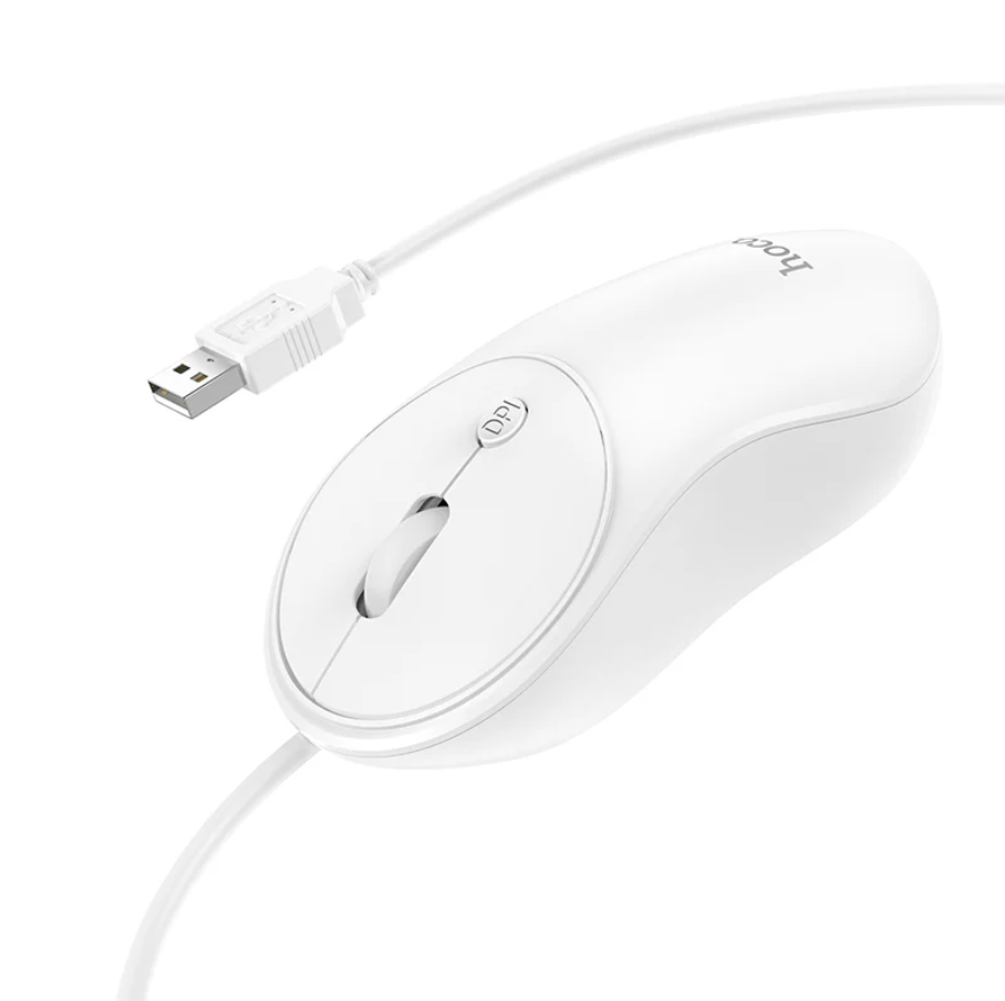 Hoco Wired USB Mouse Ergonomic (GM13) techplus