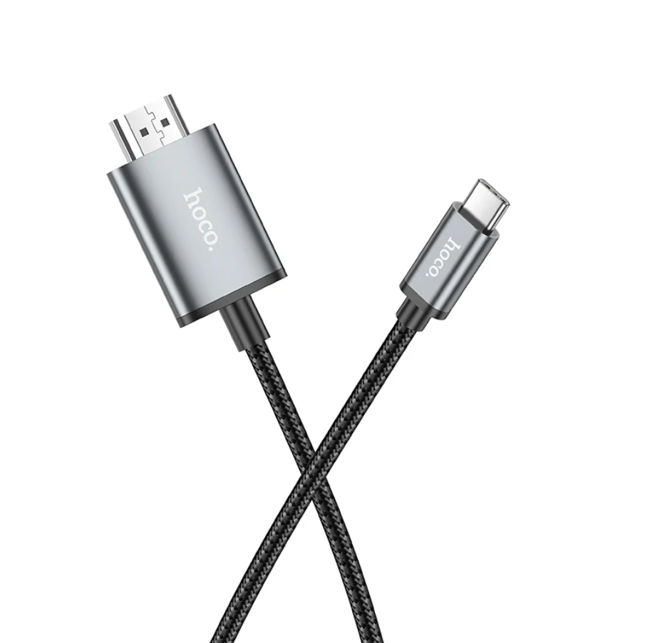 Hoco Type C to 4K HDMI Cable 2 Meter (UA27-C) techplus