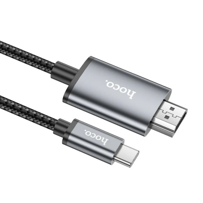 Hoco Type C to 4K HDMI Cable 2 Meter (UA27-C) techplus