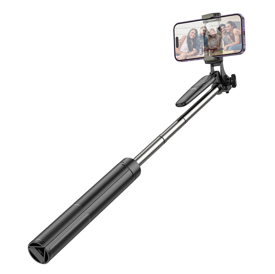 Hoco Premium Bluetooth Selfie Stick With 1.57m Tripod Stand (K19) techplus